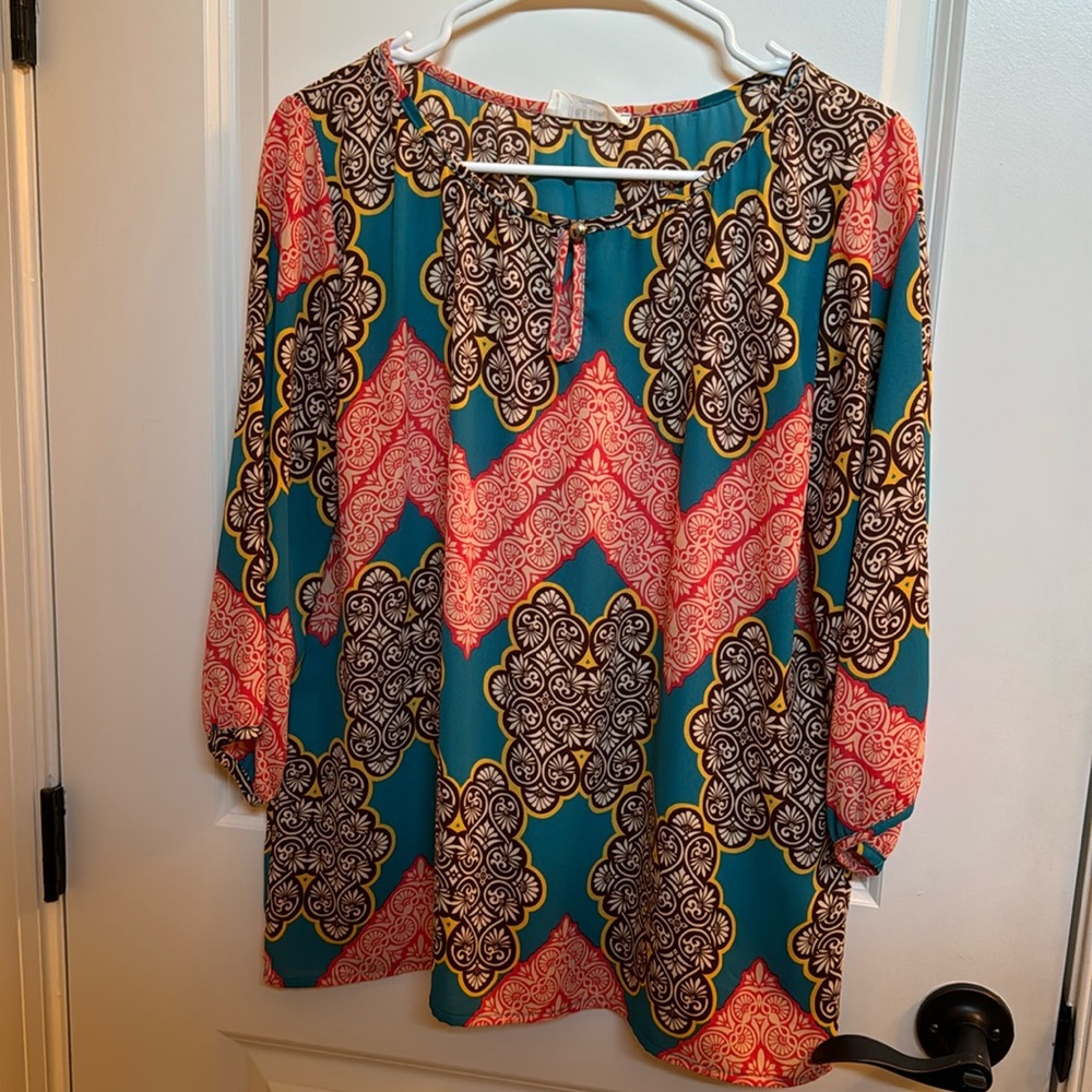 Peach‎ Love blouse
